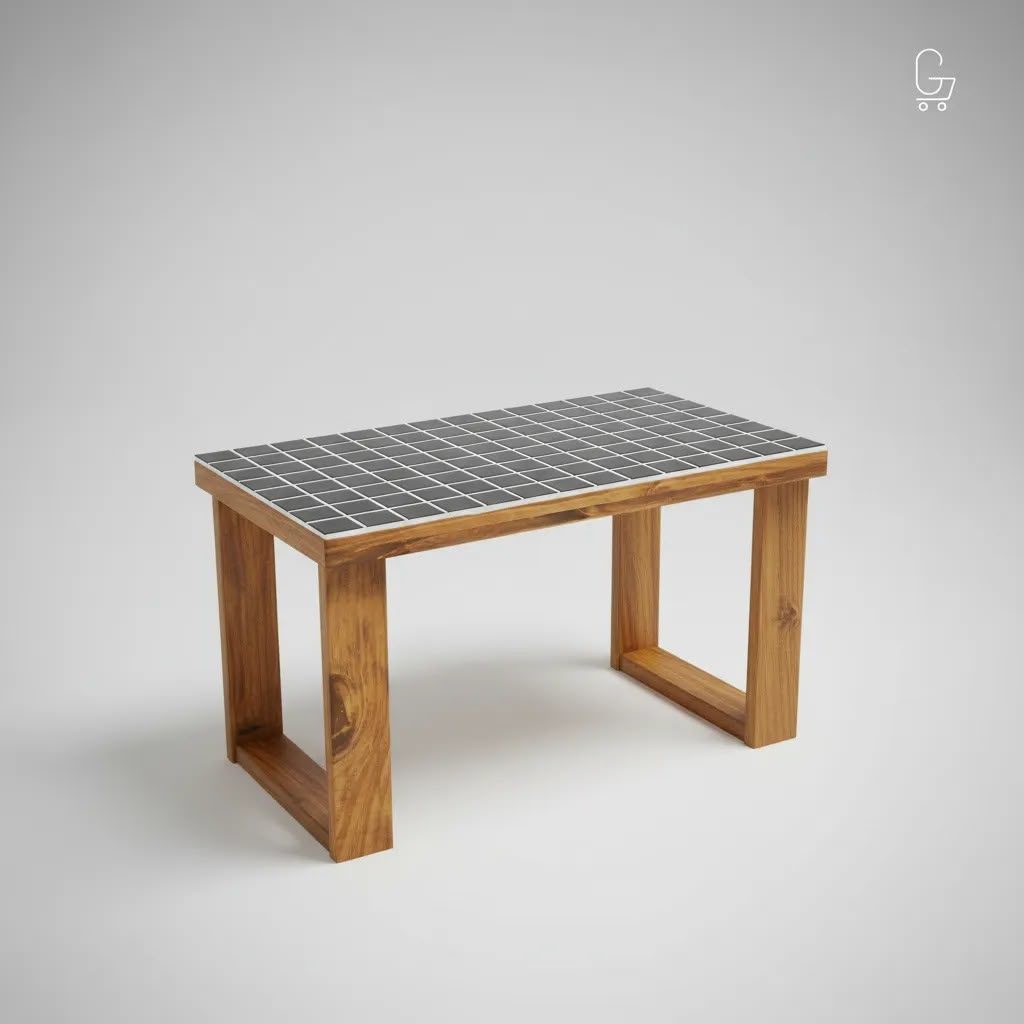 Mesa Ratona · Patas de madera — foto 1